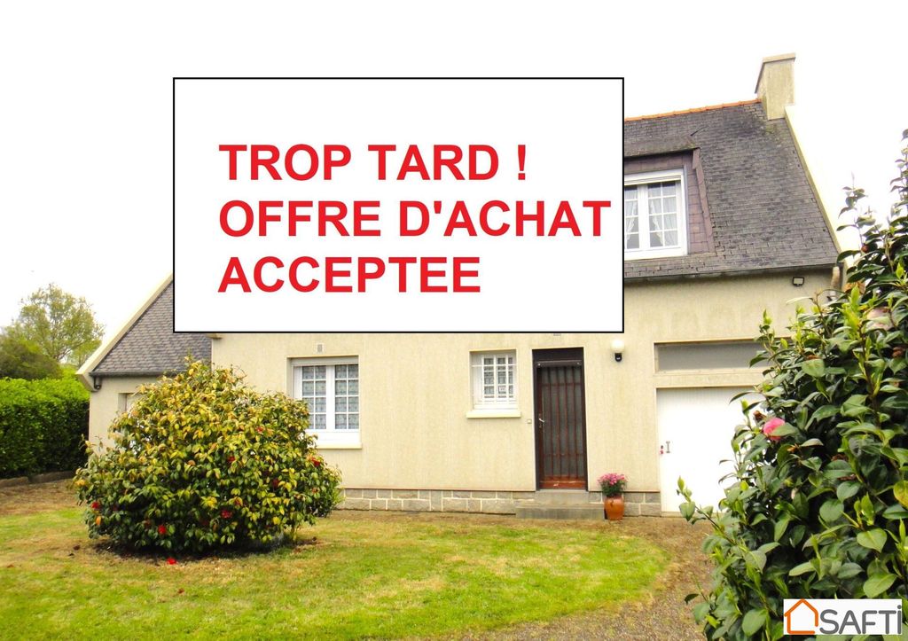 Achat maison à vendre 4 chambres 116 m² - Taulé