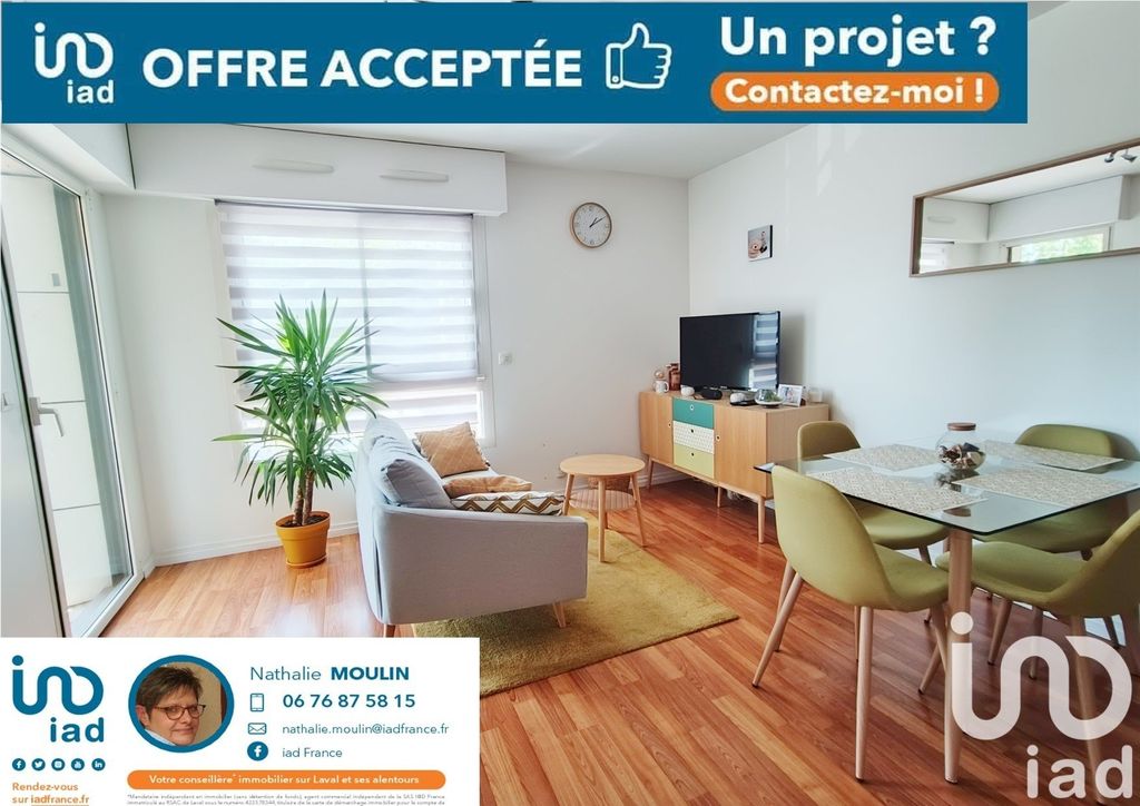 Achat appartement à vendre 2 pièces 37 m² - Laval