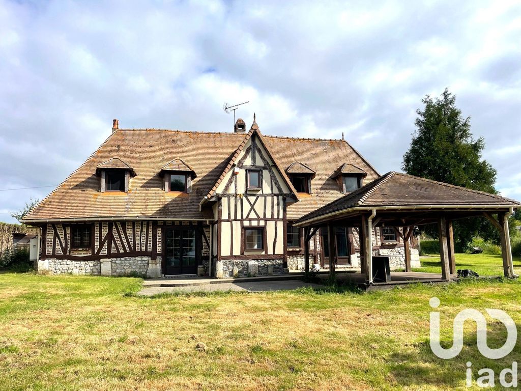 Achat maison à vendre 3 chambres 145 m² - Flancourt-Crescy-en-Roumois