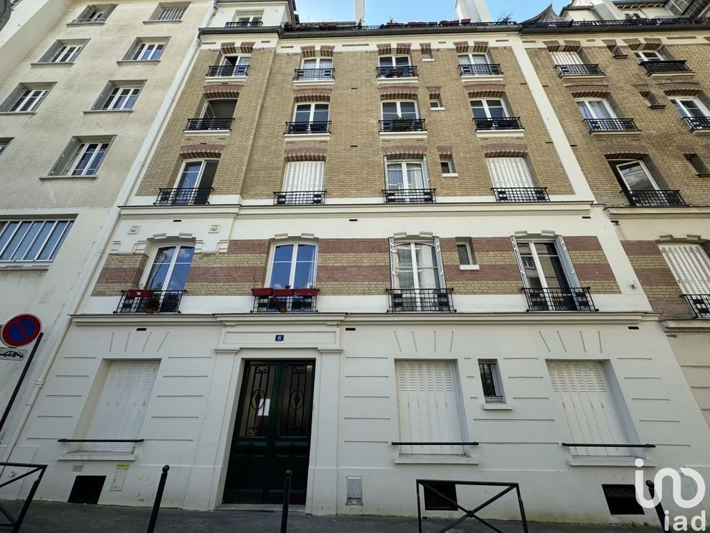 Achat studio à vendre 21 m² - Paris 19ème arrondissement