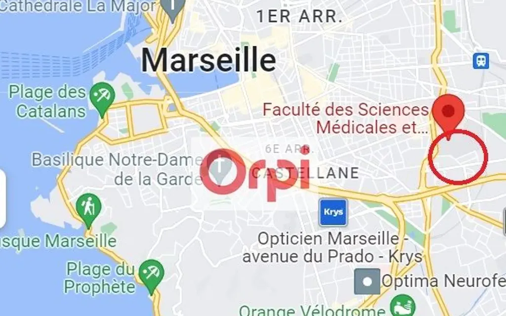 Achat appartement à vendre 3 pièces 54 m² - Marseille 10ème arrondissement