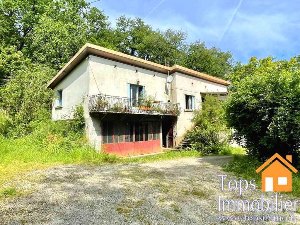 Achat maison à vendre 3 chambres 105 m² - Toulonjac