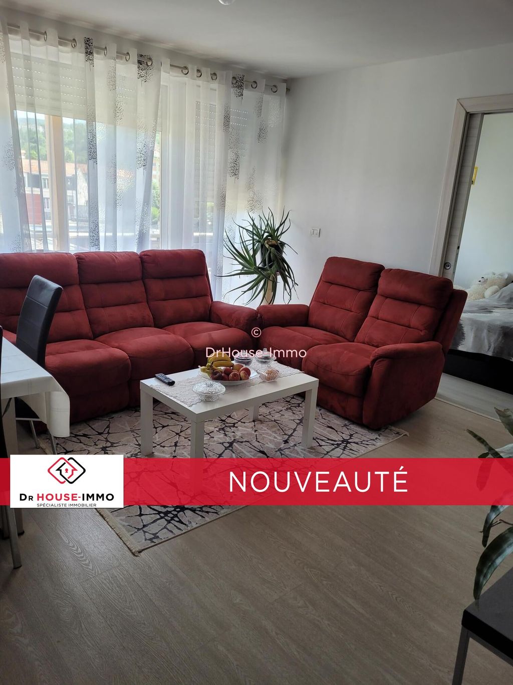 Achat appartement à vendre 4 pièces 69 m² - Le Puy-en-Velay