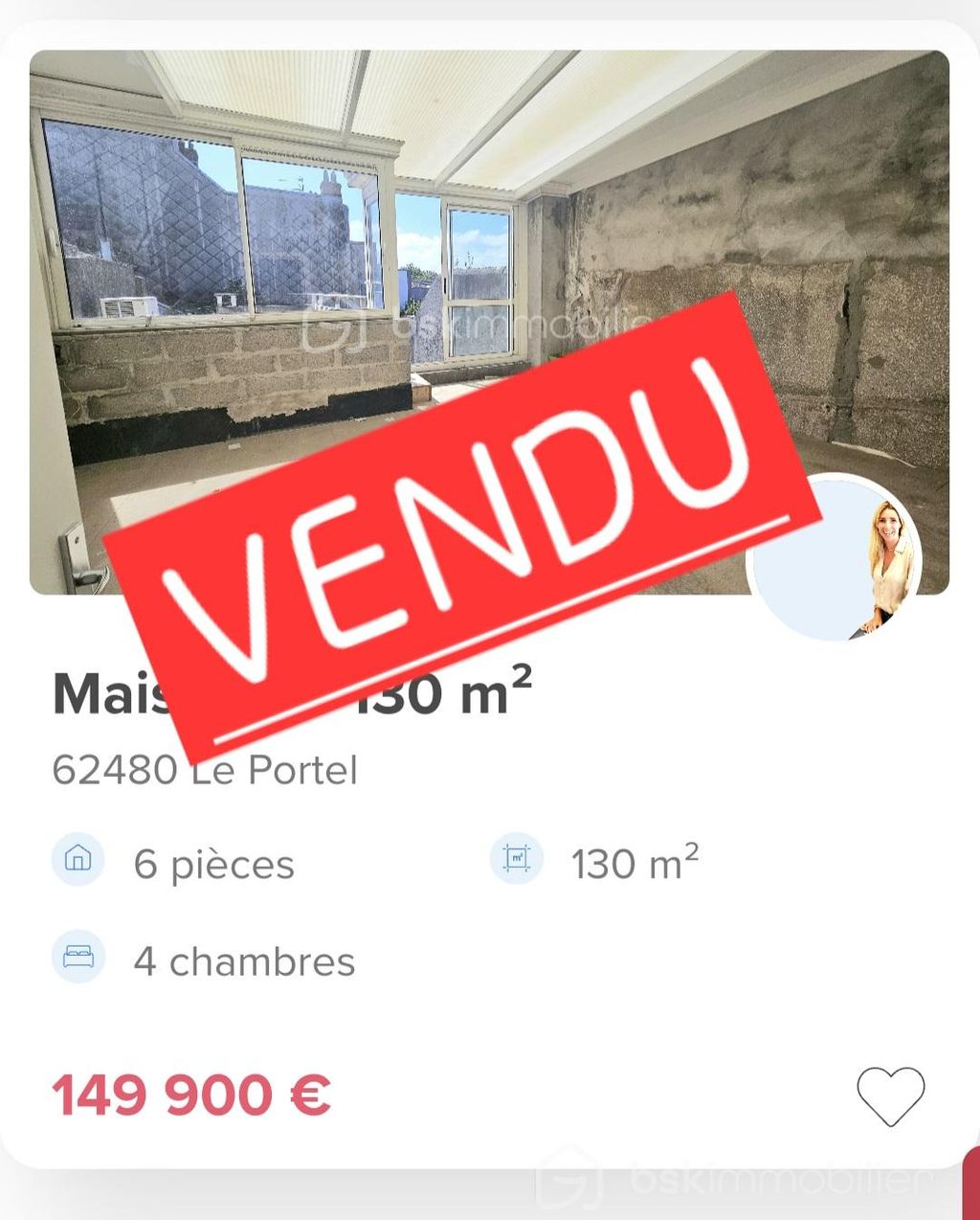 Achat maison à vendre 4 chambres 130 m² - Le Portel