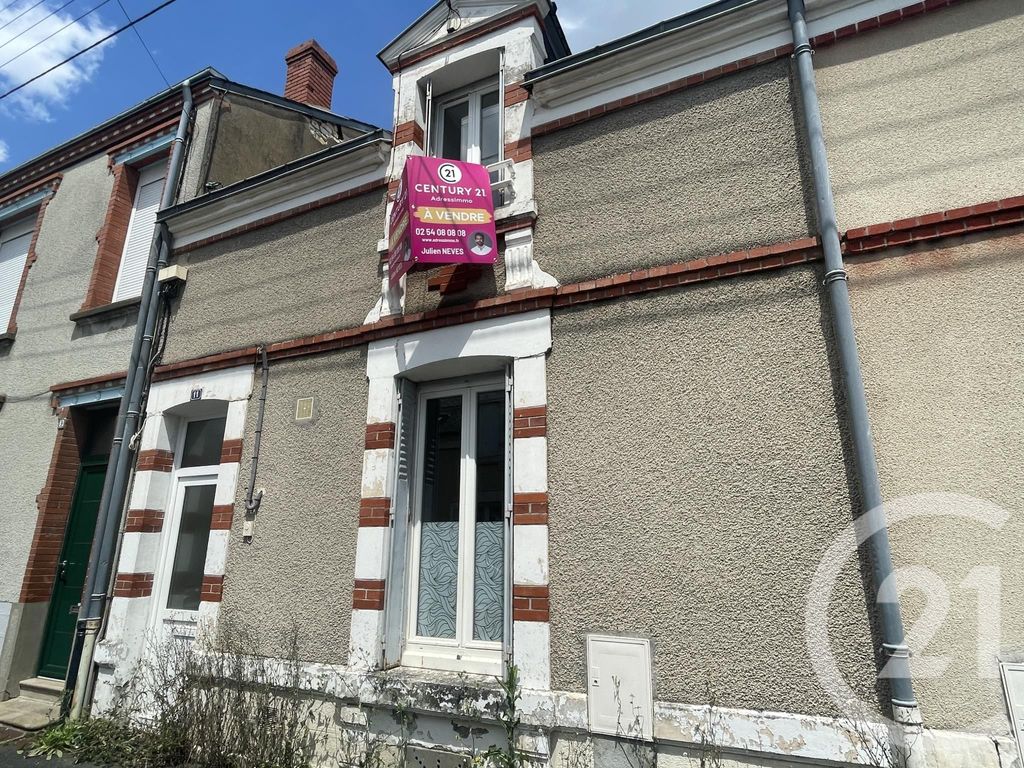 Achat maison à vendre 2 chambres 86 m² - Châteauroux