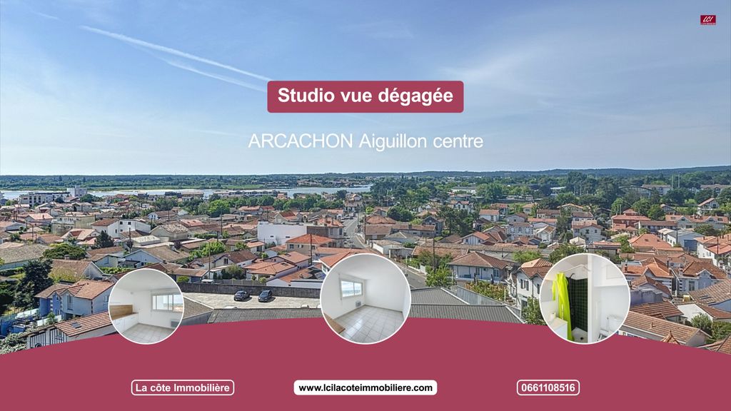 Achat studio à vendre 17 m² - Arcachon