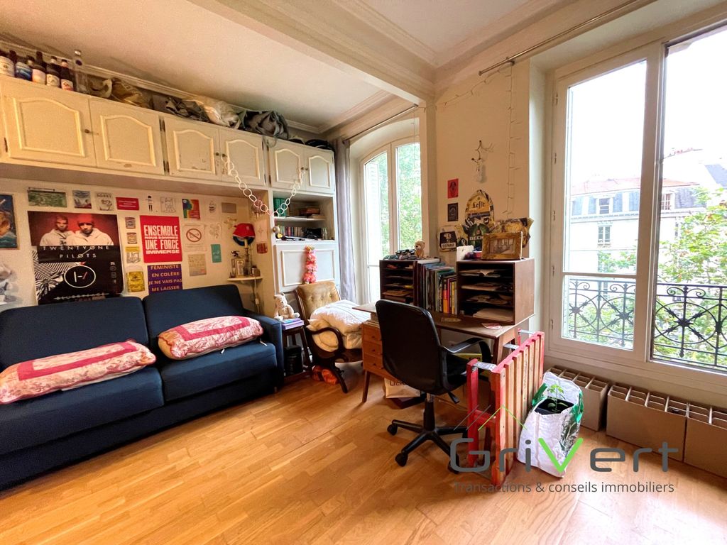 Achat studio à vendre 32 m² - Paris 11ème arrondissement