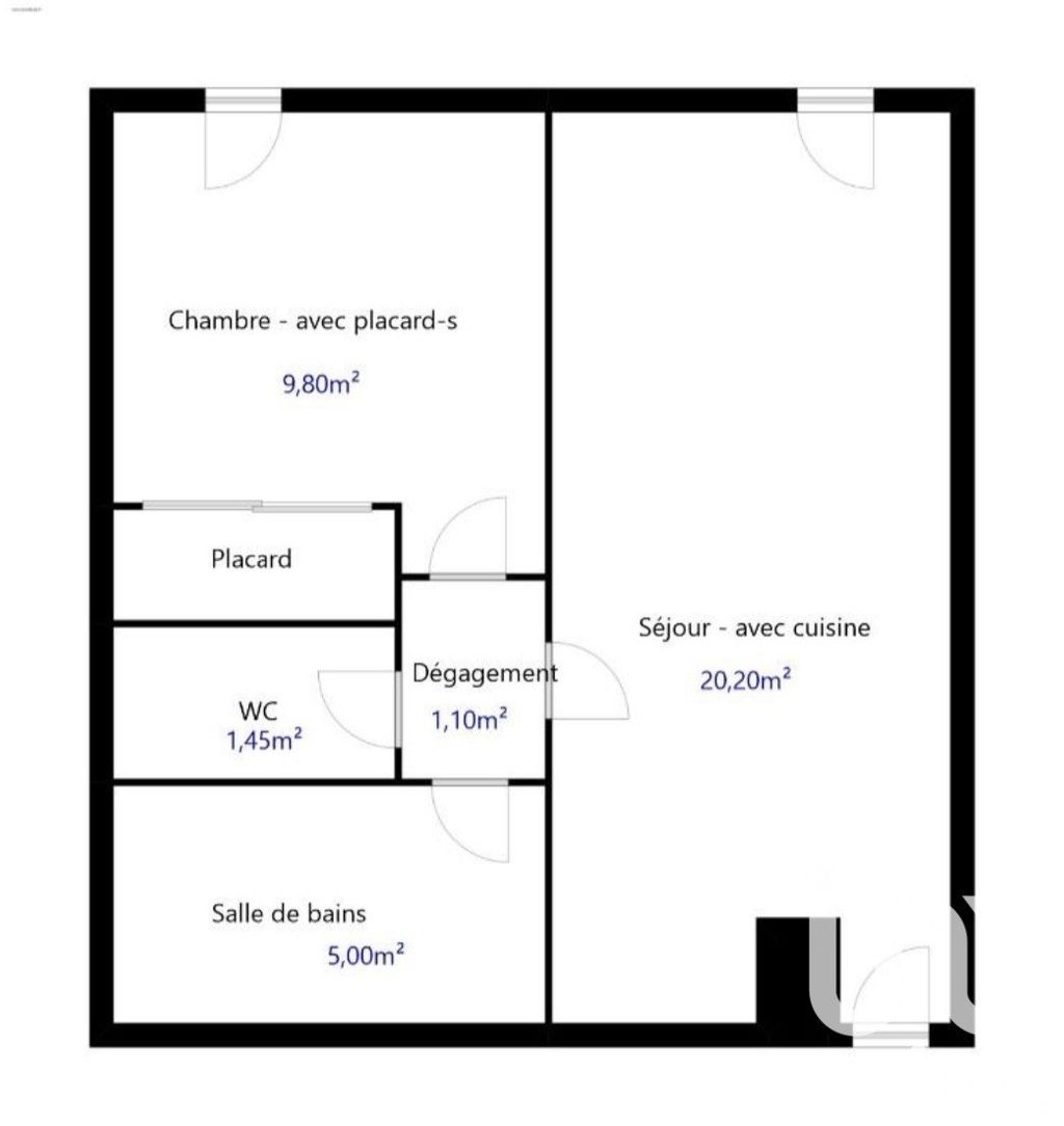 Achat appartement à vendre 2 pièces 38 m² - Marseille 1er arrondissement