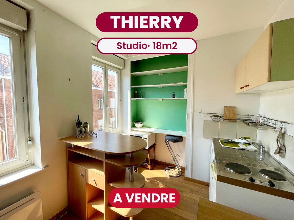 Achat studio à vendre 18 m² - Lille