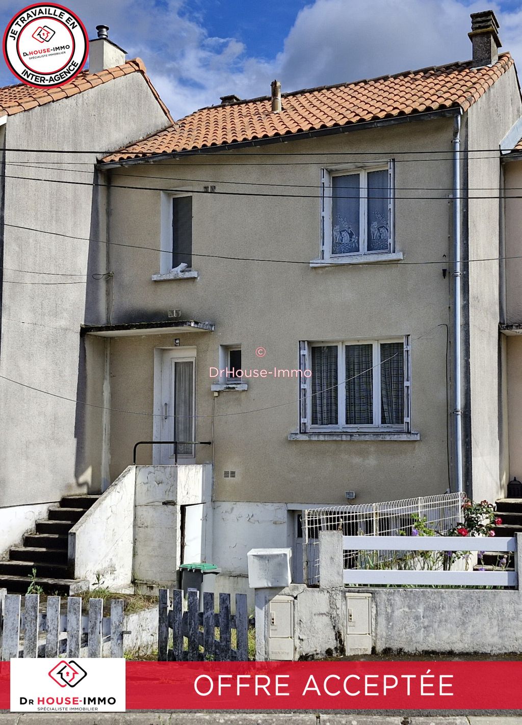 Achat maison à vendre 3 chambres 68 m² - Niort