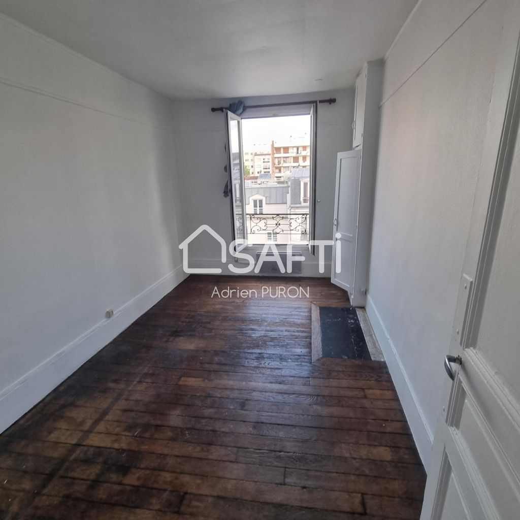 Achat studio à vendre 21 m² - Paris 20ème arrondissement