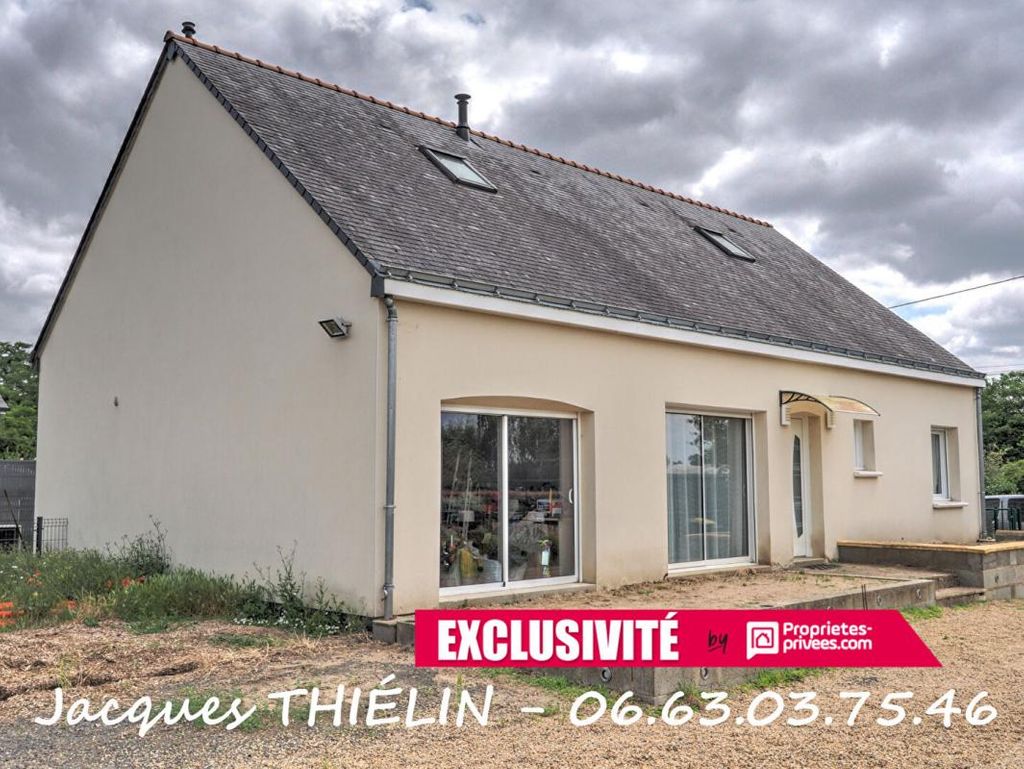 Achat maison à vendre 5 chambres 135 m² - Longué-Jumelles