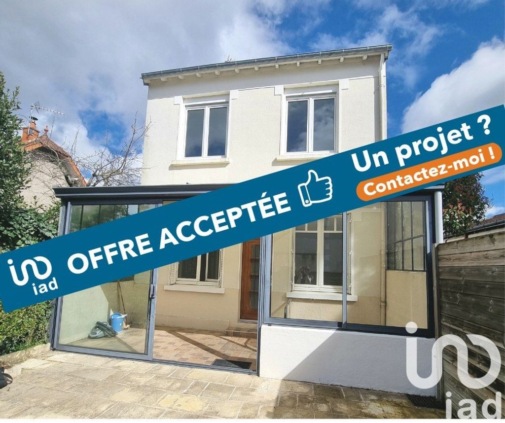 Achat maison à vendre 3 chambres 80 m² - Saint-Cyr-sur-Loire