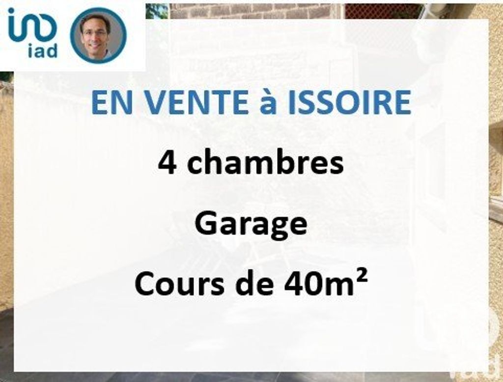 Achat maison à vendre 4 chambres 164 m² - Issoire