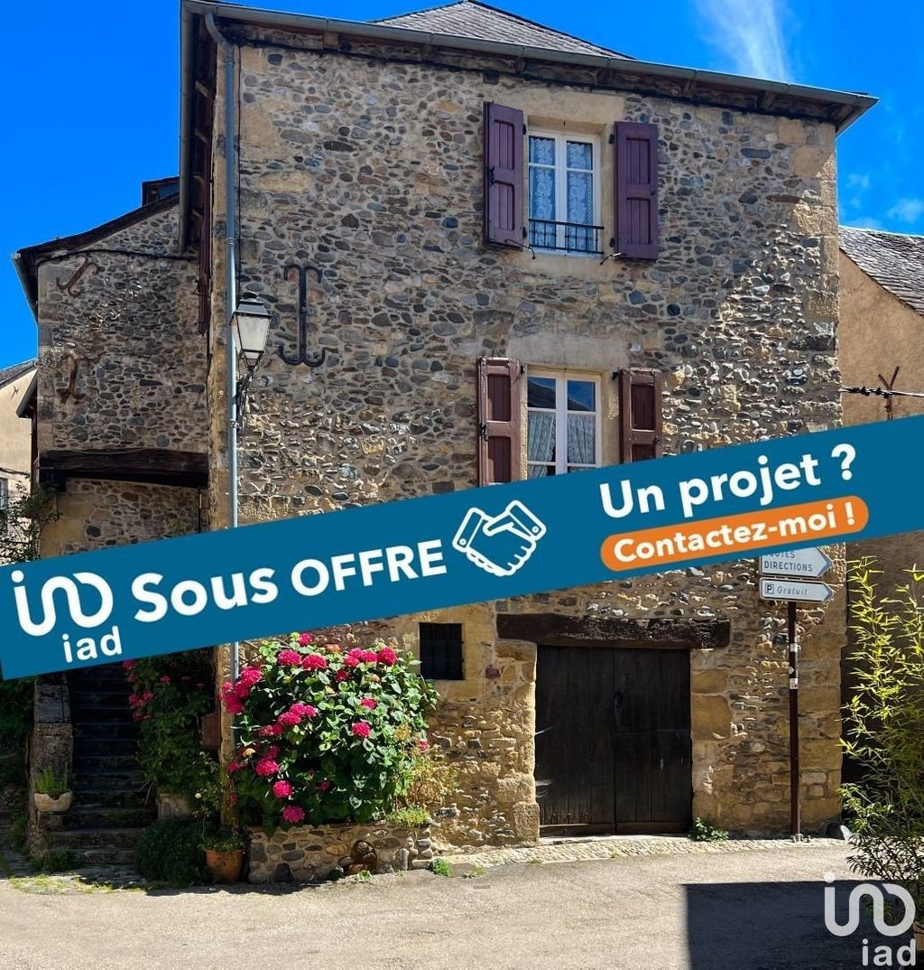 Achat maison à vendre 2 chambres 55 m² - Sainte-Eulalie-d'Olt