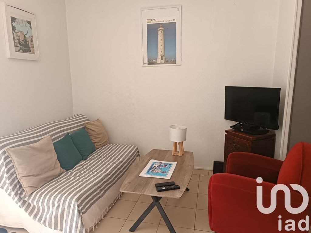 Achat studio à vendre 31 m² - Sète