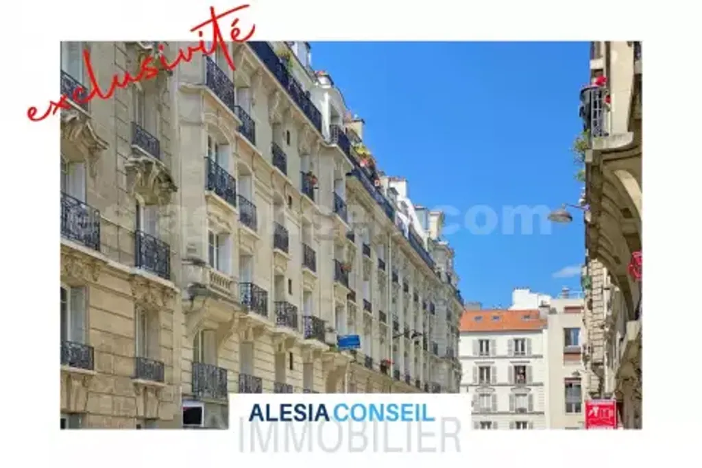 Achat appartement à vendre 3 pièces 58 m² - Paris 14ème arrondissement