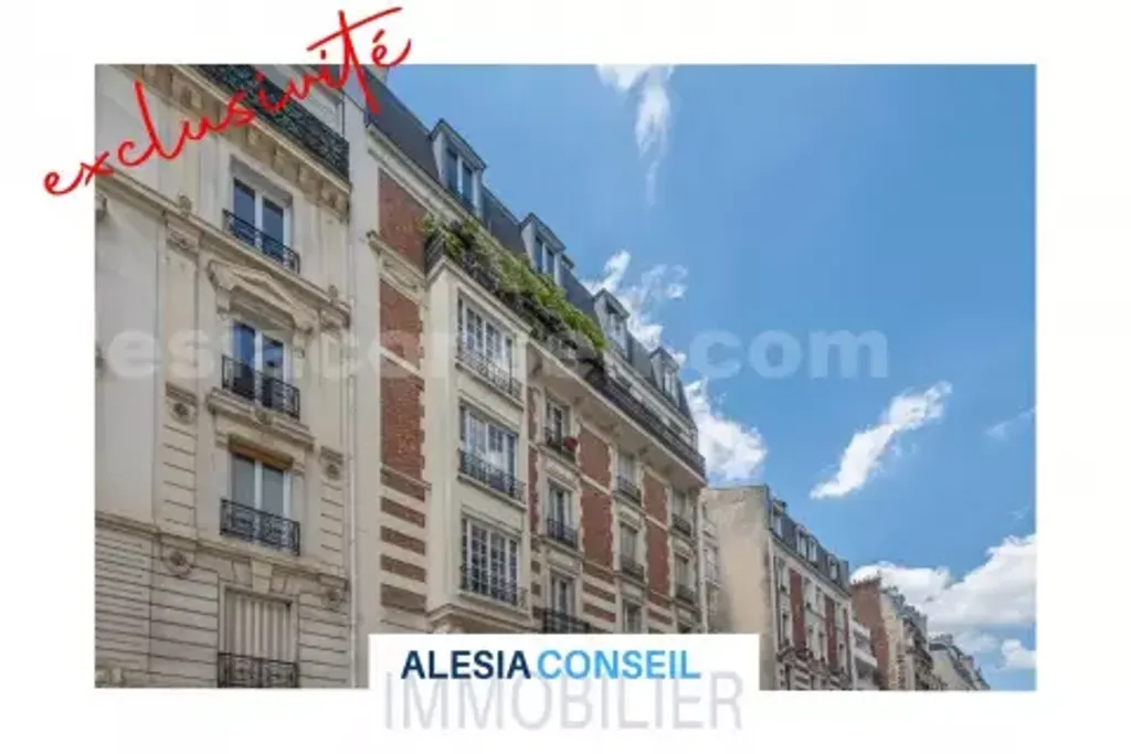 Achat appartement à vendre 2 pièces 34 m² - Paris 14ème arrondissement