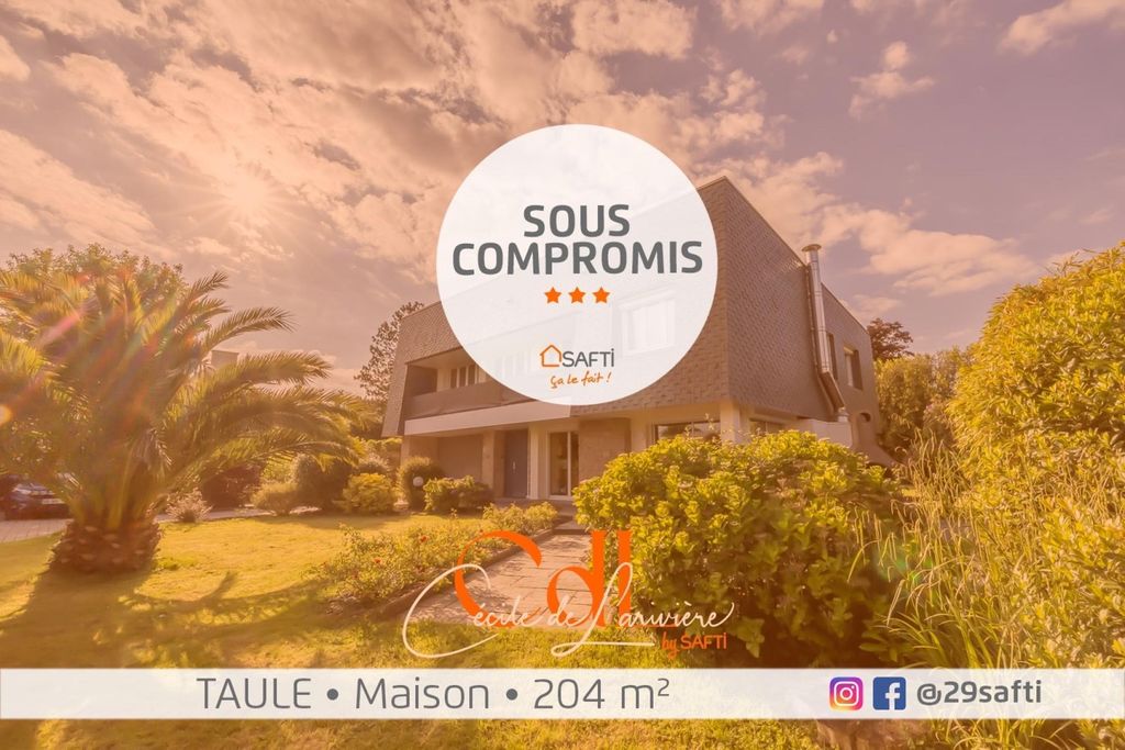 Achat maison à vendre 4 chambres 204 m² - Taulé