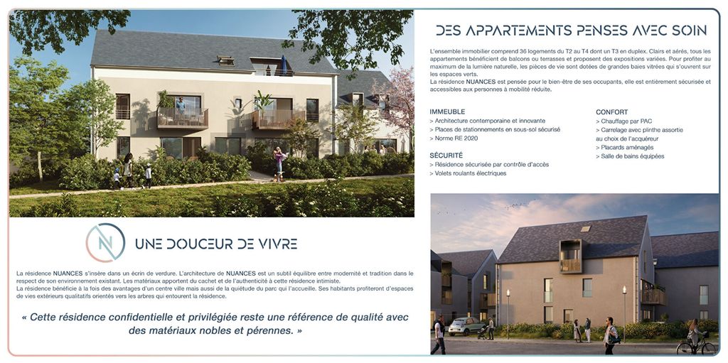 Achat duplex à vendre 3 pièces 64 m² - Montlouis-sur-Loire