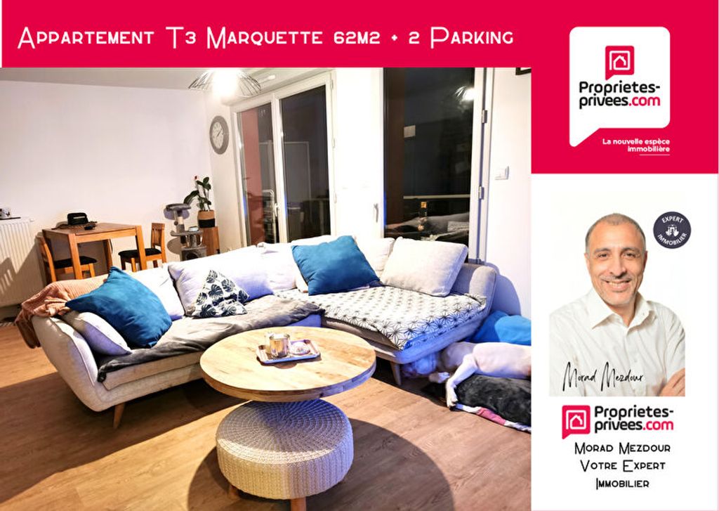 Achat appartement 3 pièce(s) Marquette-lez-Lille