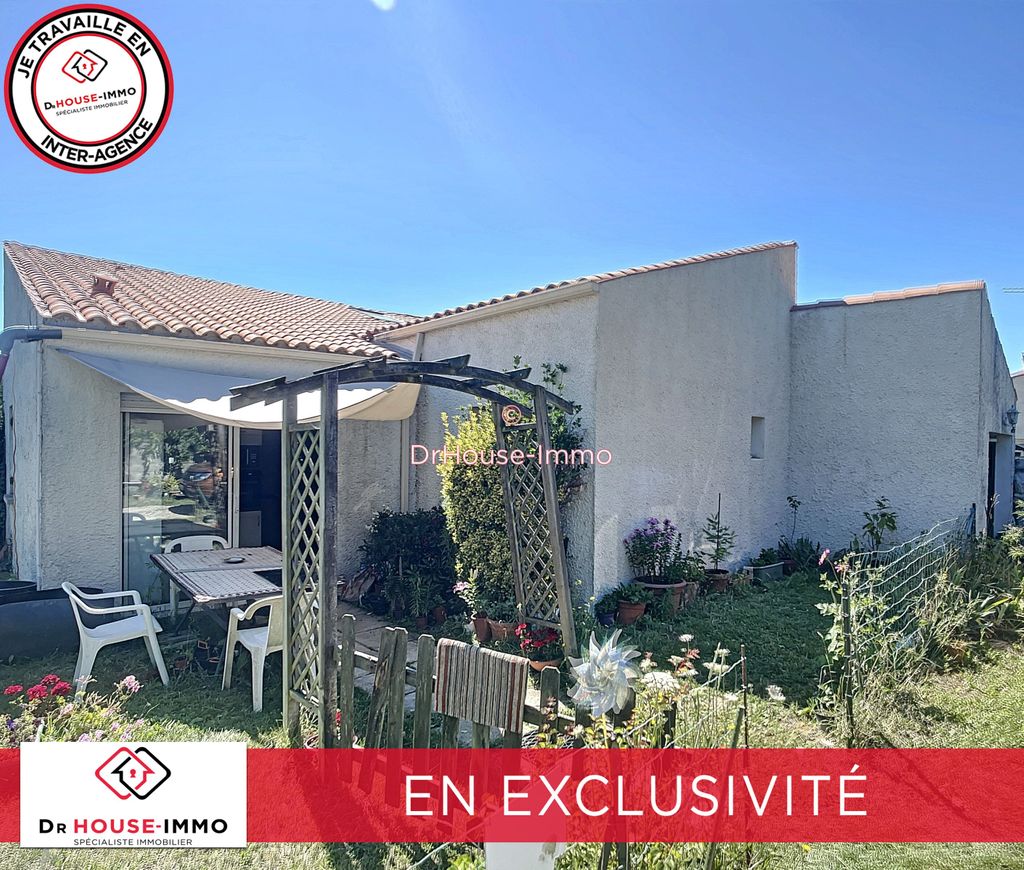 Achat maison à vendre 2 chambres 63 m² - Dompierre-sur-Mer