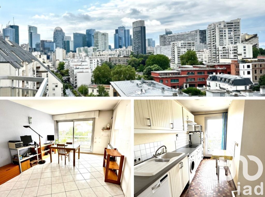 Achat appartement à vendre 2 pièces 49 m² - Courbevoie