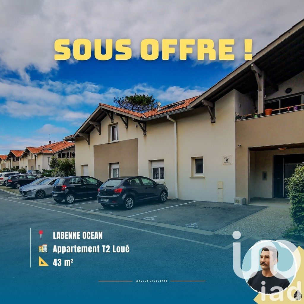 Achat appartement à vendre 2 pièces 43 m² - Labenne