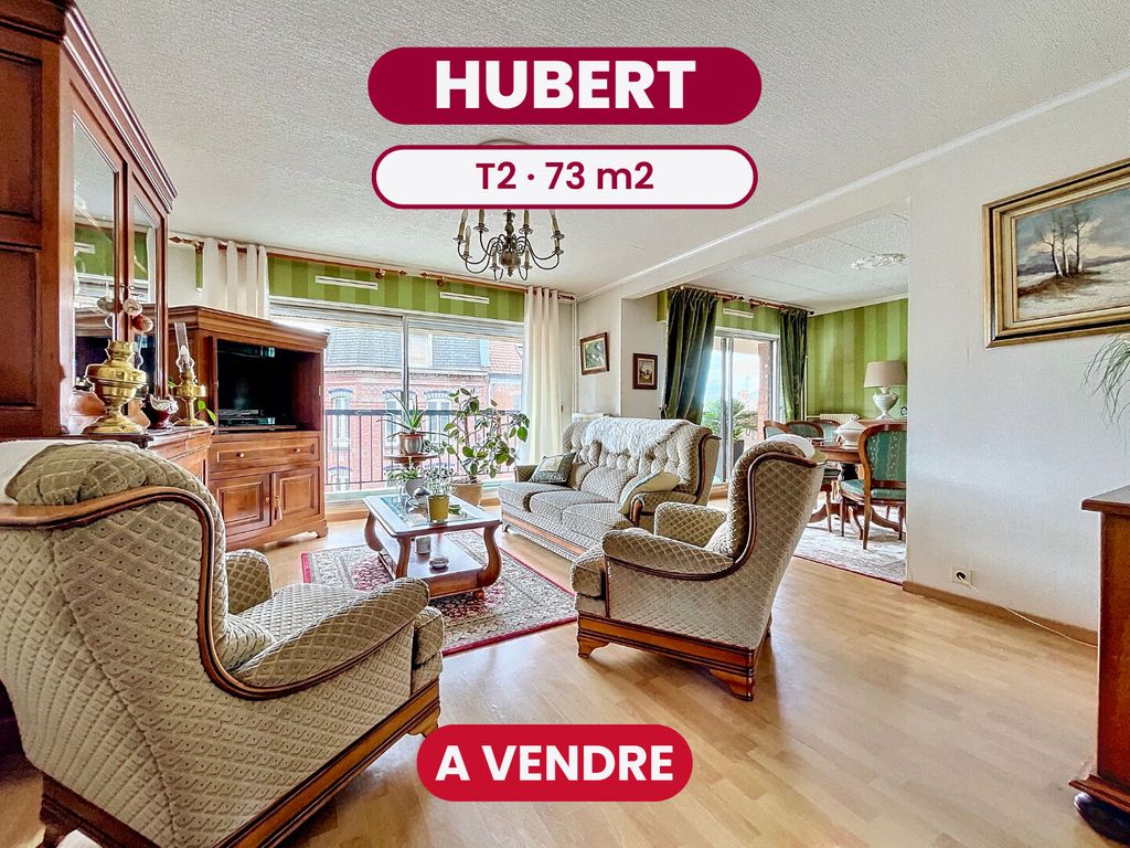 Achat appartement à vendre 2 pièces 73 m² - Lille