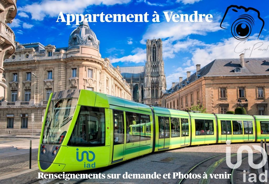 Achat appartement à vendre 3 pièces 67 m² - Reims