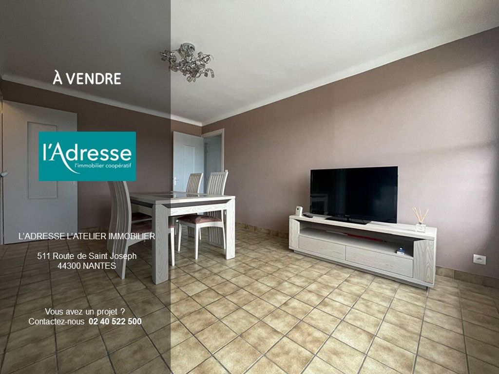 Achat appartement à vendre 3 pièces 62 m² - Nantes