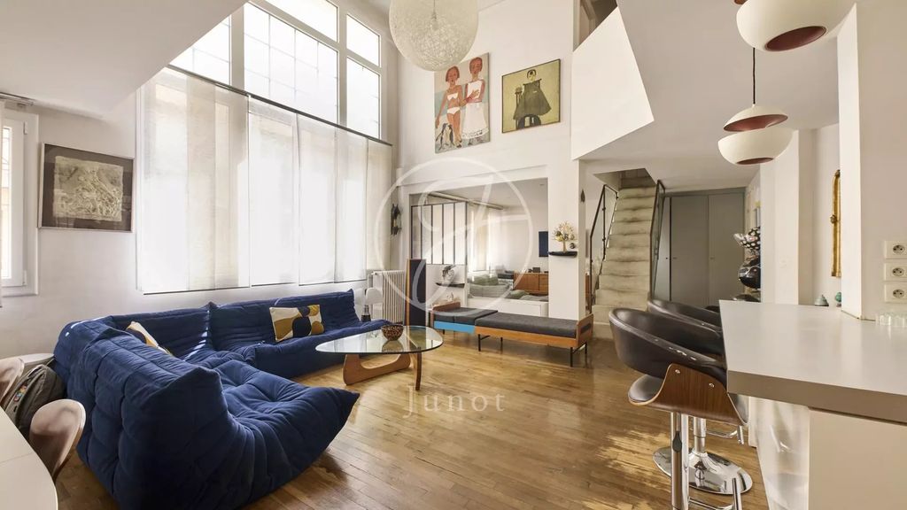 Achat loft à vendre 4 pièces 95 m² - Paris 16ème arrondissement