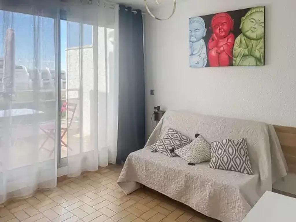 Achat studio à vendre 17 m² - La Grande-Motte