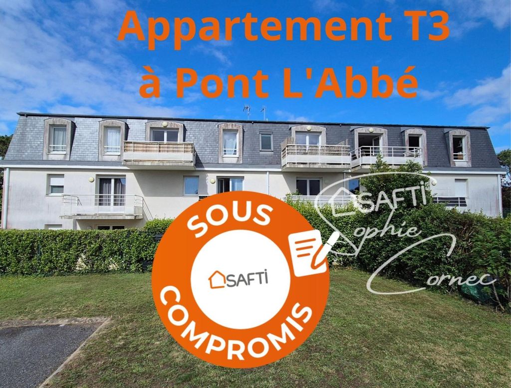 Achat appartement à vendre 3 pièces 58 m² - Pont-l'Abbé