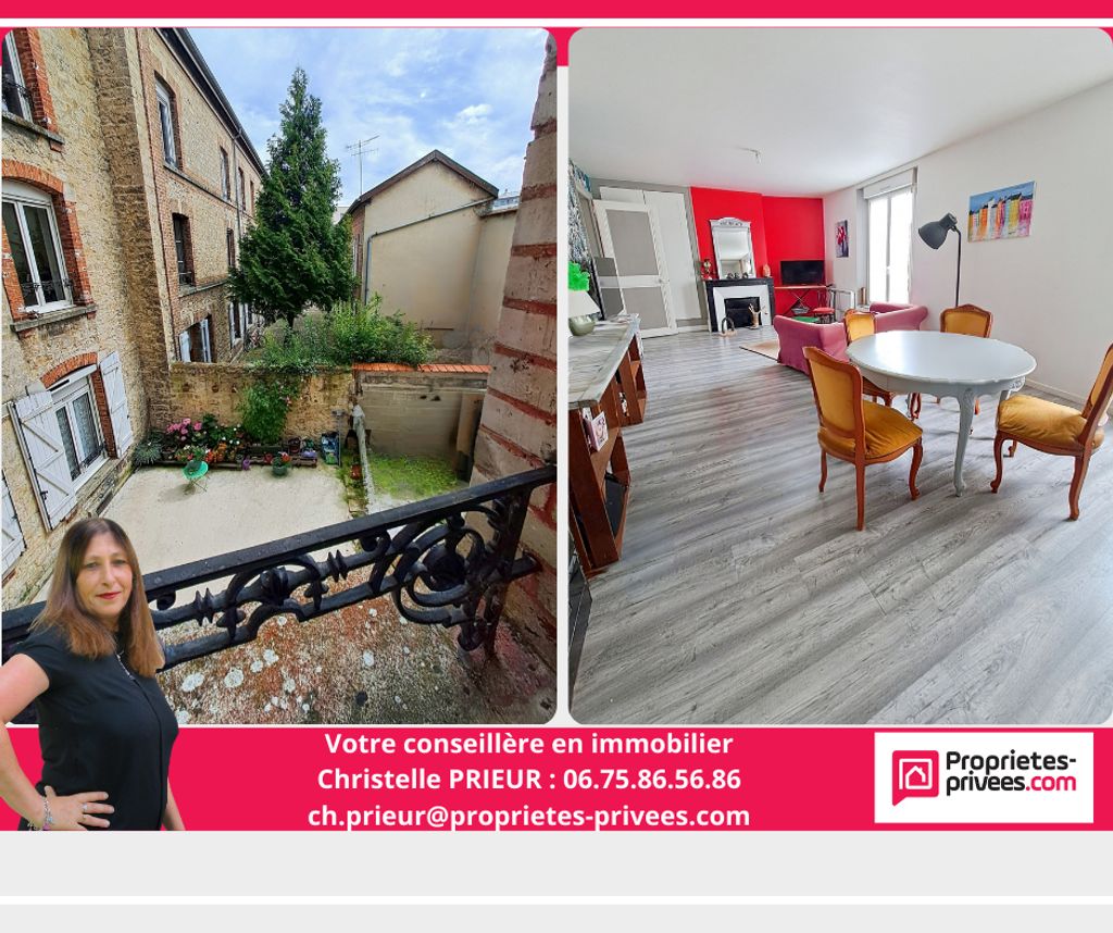 Achat appartement à vendre 3 pièces 75 m² - Châlons-en-Champagne