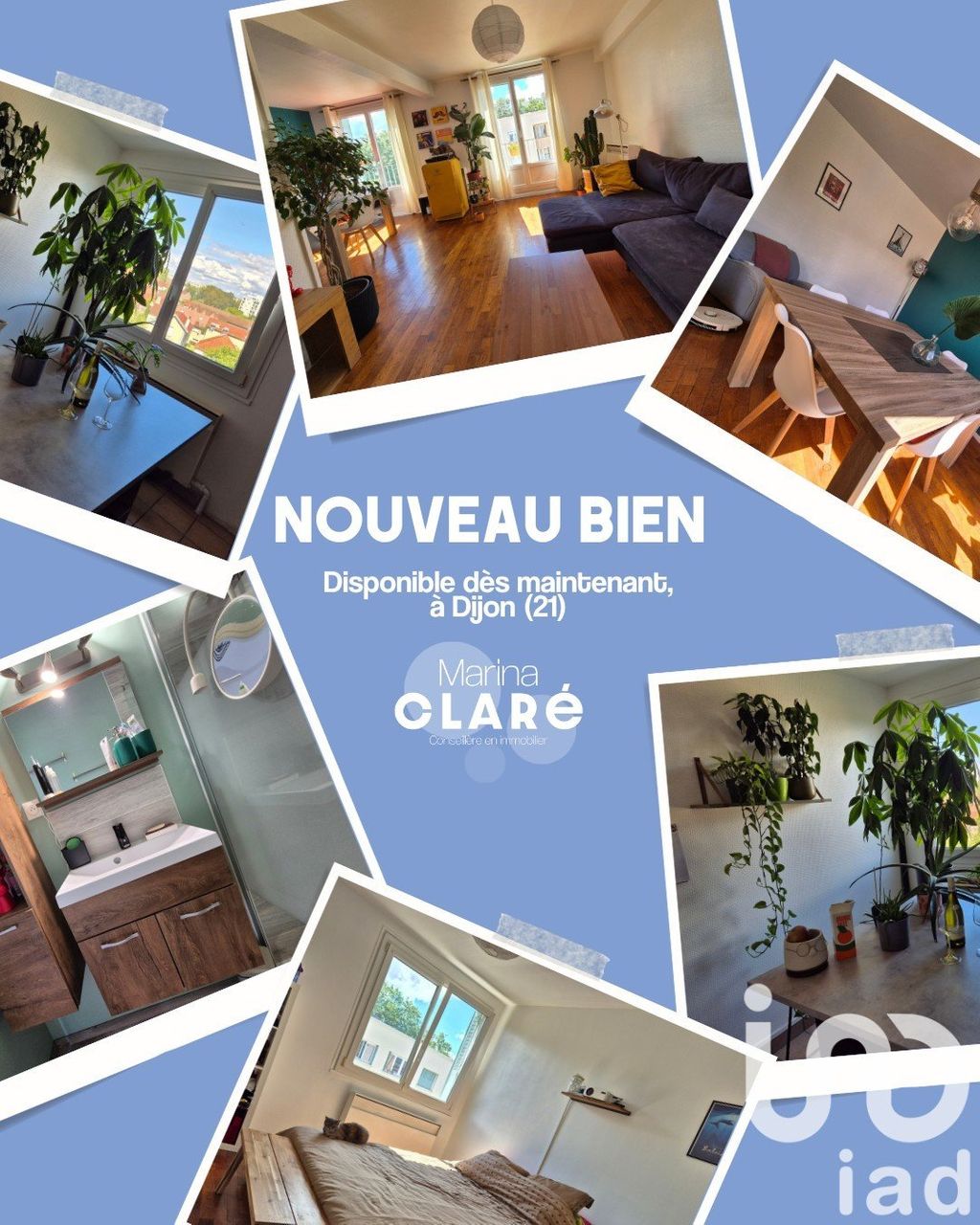 Achat appartement à vendre 3 pièces 73 m² - Dijon