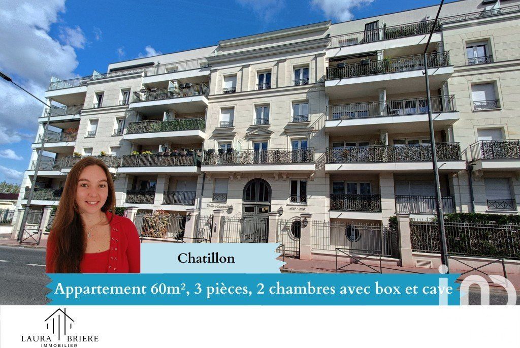 Achat appartement à vendre 3 pièces 60 m² - Clamart