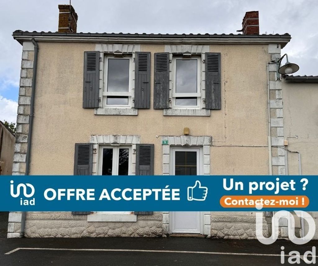 Achat maison à vendre 2 chambres 84 m² - Saint-Maurice-des-Noues