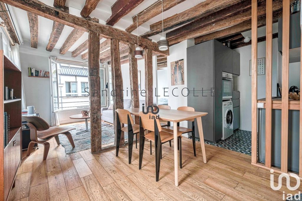 Achat appartement à vendre 2 pièces 35 m² - Paris 3ème arrondissement