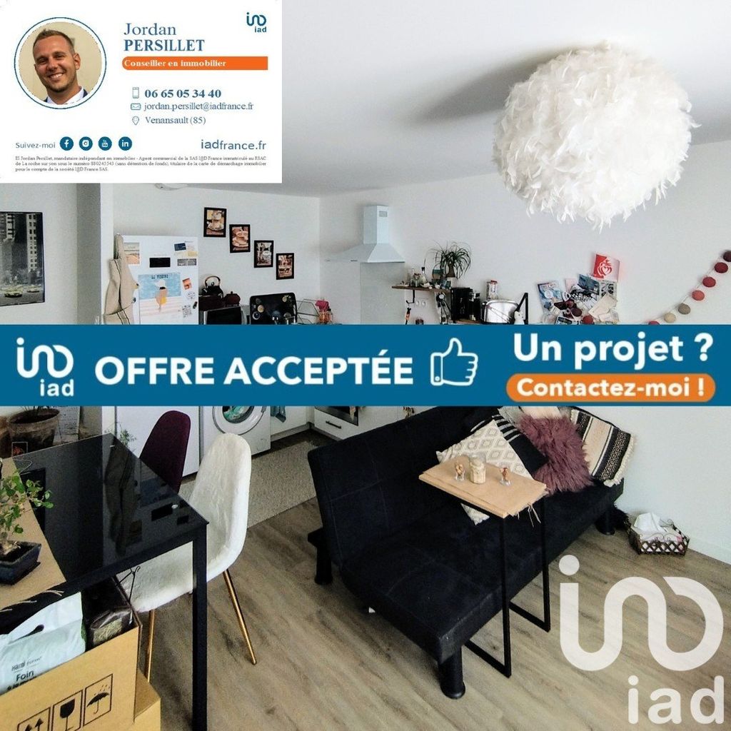 Achat duplex à vendre 2 pièces 37 m² - La Roche-sur-Yon