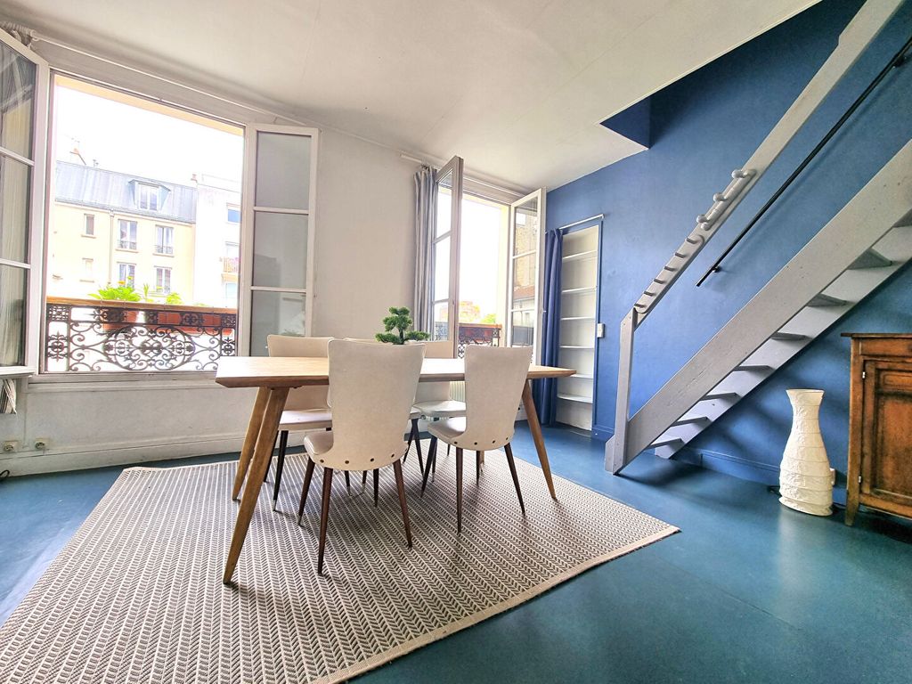 Achat loft à vendre 4 pièces 70 m² - Paris 13ème arrondissement