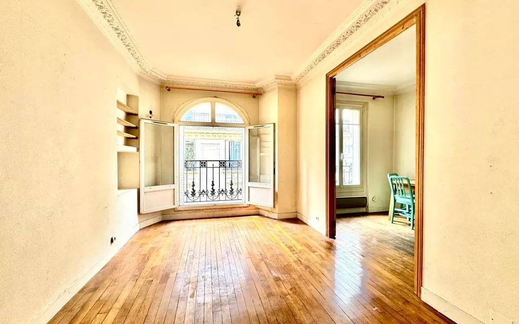 Achat appartement à vendre 3 pièces 48 m² - Paris 17ème arrondissement