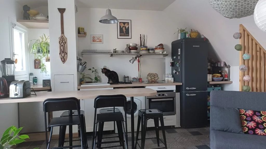 Achat duplex à vendre 3 pièces 48 m² - Paris 19ème arrondissement