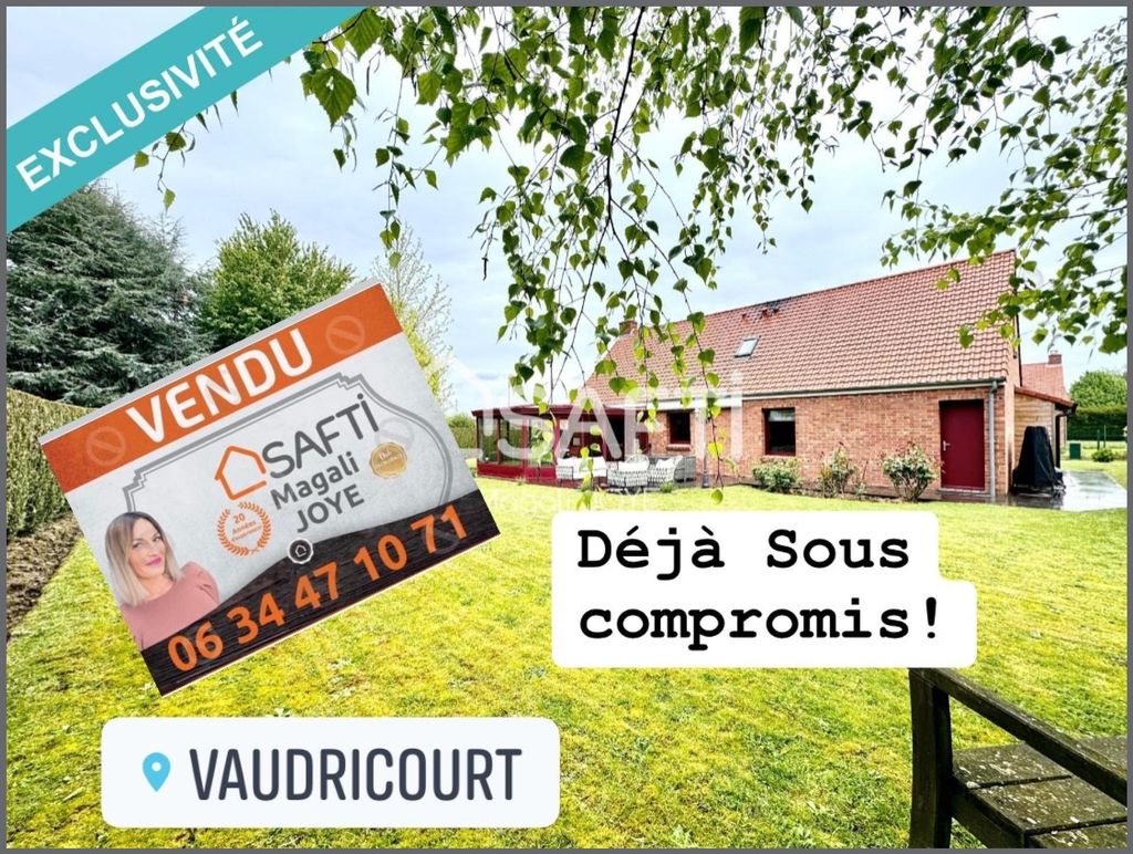 Achat maison à vendre 3 chambres 143 m² - Vaudricourt