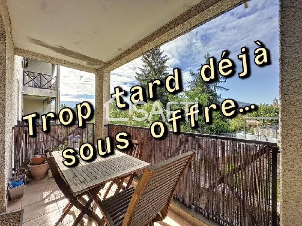 Achat appartement à vendre 4 pièces 80 m² - Moirans