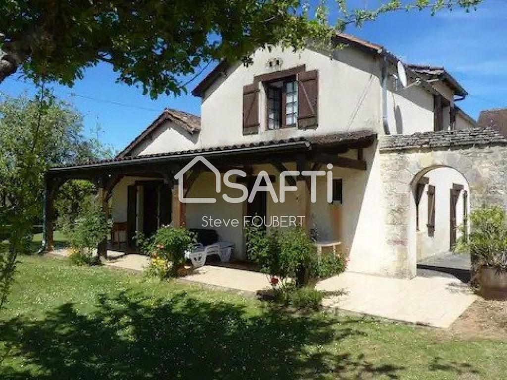 Achat maison à vendre 3 chambres 139 m² - Saint-Léon-sur-Vézère