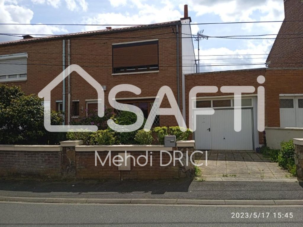 Achat maison à vendre 2 chambres 75 m² - Noyelles-Godault