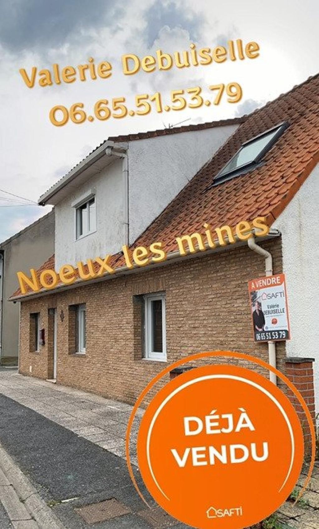 Achat maison à vendre 4 chambres 130 m² - Nœux-les-Mines