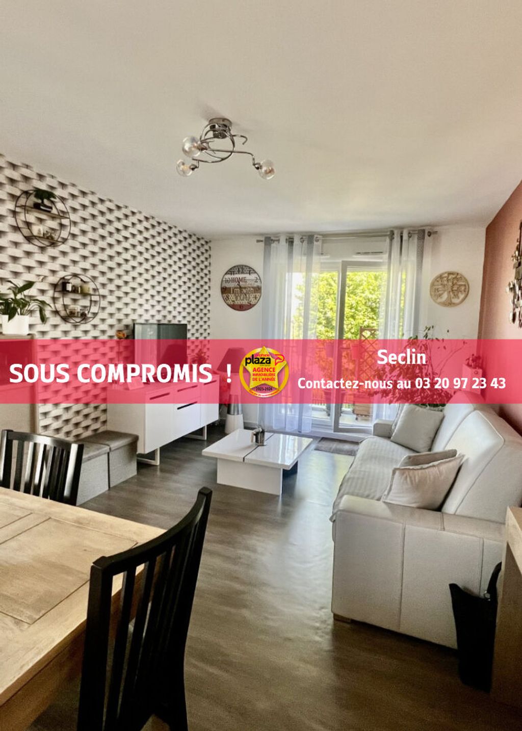 Achat appartement à vendre 3 pièces 66 m² - Phalempin