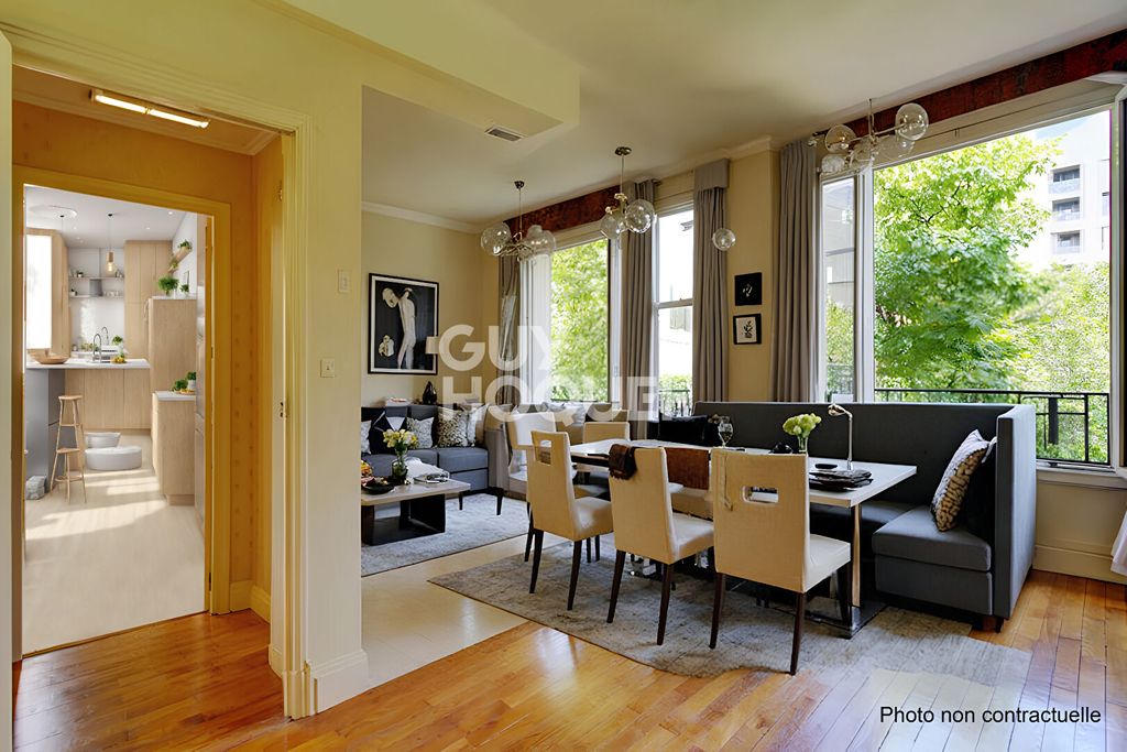 Achat appartement à vendre 3 pièces 70 m² - Paris 16ème arrondissement